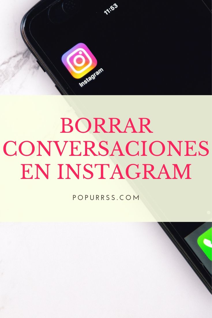 Si borro una conversación de Instagram ¿se le borra a la otra persona?