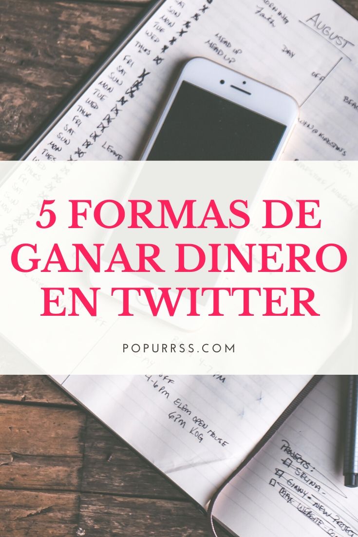 Formas de ganar dinero con Twitter